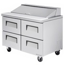 GSU-48(12)-D4_48" 4 drawers  salad prep table