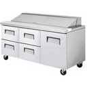 GSU-72(18)-D4LM_72" 4 drawers 1 right door salad prep table