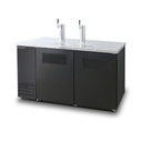 GBD-59B-HC_59" 2 doors direct  draw beer dispenser