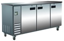 GT-SSBB73-24-HC_73” Width Narrow Back Bar ( Swing silver Door )