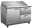 GT-MT48-D2-HC_48” Width Megatop Food Prep Table ( 2 Drawers)