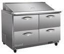 GT-MT48-D4-HC_48” Width Megatop Food Prep Table ( 4 Drawers)