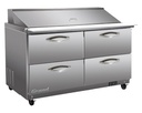 GT-MT60-D4-HC_61” Width Megatop Food Prep Table ( 4 Drawers)