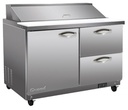 GT-SP48-D2-HC_48” Width Food Prep Table ( 2 Drawers)